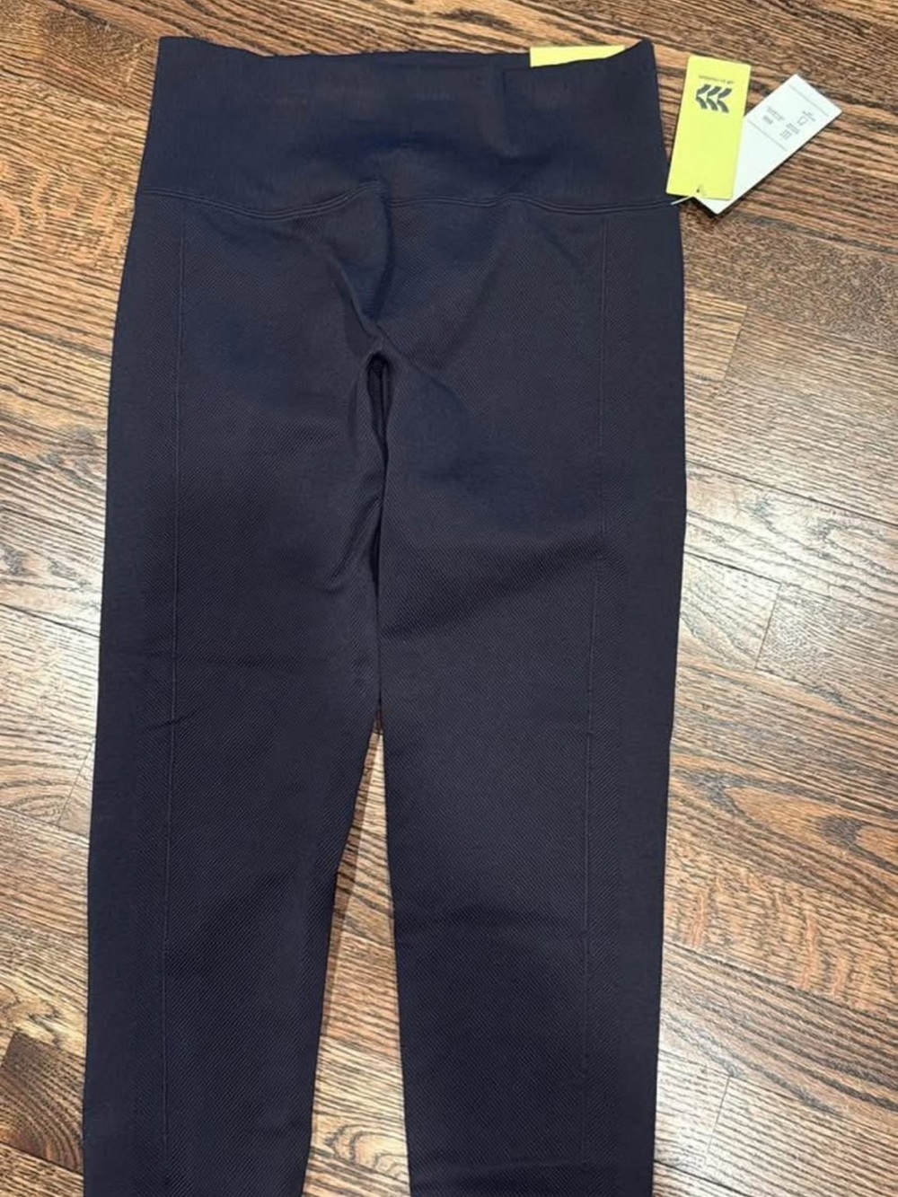 2 pairs of all in motion black High-Waist Leggings